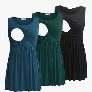 Stylish Sleeveless Nursing tops